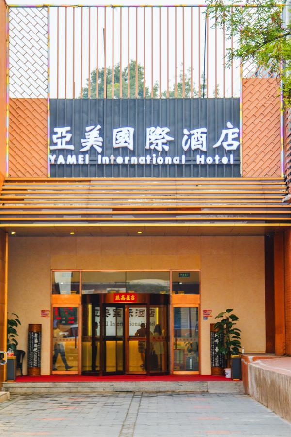 Beijing Yamei International Hotel Airport Branch Shunyi Buitenkant foto